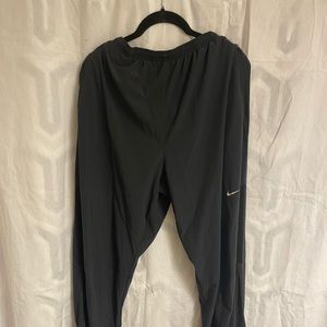 Black Nike running pants.  Size L.